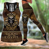 Pharaoh Skull Ancient Egypt 3D print Combo Legging Tank