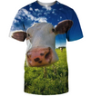 3D All Over Print Lovely Cow Shirt-Apparel-6teenth World-T-Shirt-S-Vibe Cosy™