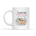 Best Gift For Mom White Mug Snuggled