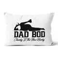 Canvas Throw Pillow Best Gift Dad Bod Chunky Is The New Hunky