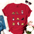 Dog T-shirt French Bulldog Yoga Lovers TH