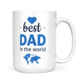 White Mug Best Dad In The World