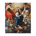 Premium Christian Jesus Maria blanket - Best gift for Christian - sherpa blanket TT