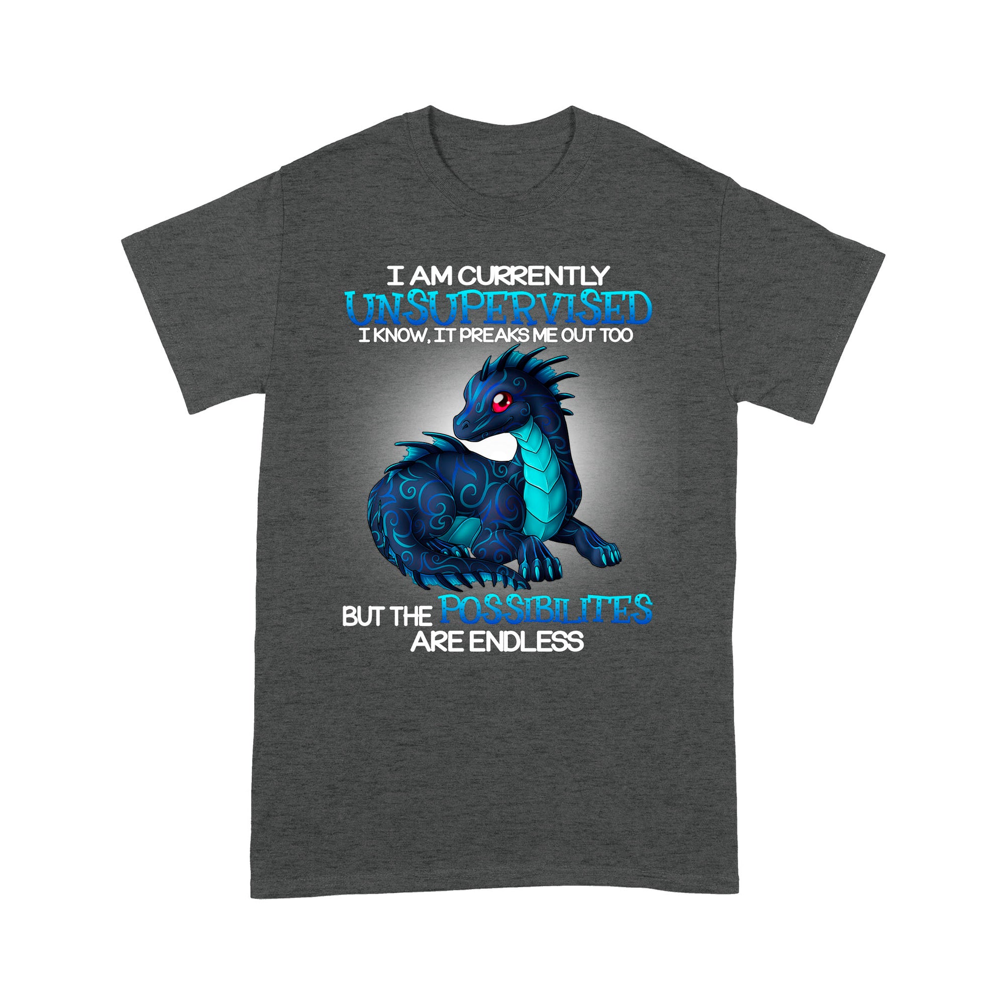 Dragon I Am Currently Unsupervised Standard T-shirt HG