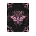 Wicca Bee Three Godness Purple Sherpa Blanket