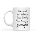 White Mug Best Gift For Dad Grandpa