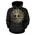 Viking Hoodie - Tree Golden - Amaze Style™-Apparel