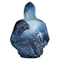 Viking Thor Vs Midgard Serpent All-Over Hoodie A7 - Amaze Style™-ALL OVER PRINT HOODIES (P)