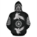 Viking Hoodie - Raven Norse - Amaze Style™-Apparel