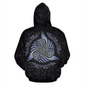 Viking All Over Zip-Up Hoodie - BN09 - Amaze Style™-ALL OVER PRINT ZIP HOODIE (P)