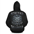 Viking Wolf Of Odin Pullover Hoodie A7 - Amaze Style™-ALL OVER PRINT HOODIES (P)