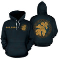 Oak Leaf Viking All Over Hoodie - Amaze Style™-ALL OVER PRINT HOODIES (P)