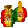 African Zip-Up Hoodie - Africa Soul Of A King - Amaze Style™-ALL OVER PRINT ZIP HOODIES