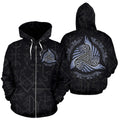 Viking All Over Zip-Up Hoodie - BN09 - Amaze Style™-ALL OVER PRINT ZIP HOODIE (P)