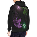 Viking Hoodie - Skoll And Hati Chasing A6 - Amaze Style™-ALL OVER PRINT HOODIES