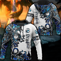 Blue Dragon 3D Hoodie Shirt For Men And Women