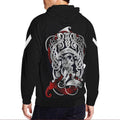 Viking Zipper Hoodie - Heimdall Son Of Odin A7 - Amaze Style™-FULL ZIPPER HOODIES