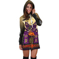 Copy of 3D All Over Print Flamingoween Hoodie Dress MH260820-MEI