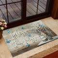 Bless This Net Welcome Mat, Best Gift For Home Decoration