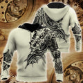 All Over Printed Mechanic Tattoo Hoodie For Men and Women TN