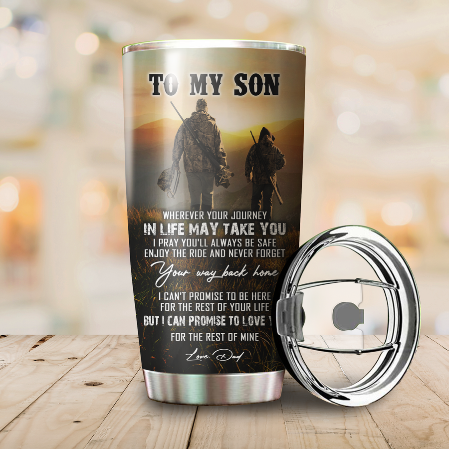 To My Son Stainless Steel Tumbler 20oz MH291020