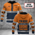 Personalized Mechanic Safety 3D All Over Printed Hoodie For Men and Women TN