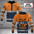 Personalized Mechanic 3D All Over Printed Hoodie For Men and Women TN