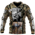 Deer hunting 3d all over printed for men and women DD08212003