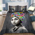 Beautiful Art African Girl Bedding Set-ML-ML-US Twin-Vibe Cosy™