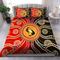 Aboriginal Kangaroo Australia Indigenous Painting Art Bedding Set