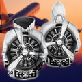 Aircraft Mechanic 3D All Over Printed Hoodie For Men and Women TN