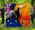 Tmarc Tee Anzac Day Lest we forget Australia Quilt