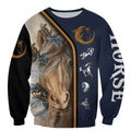 Love Beautiful Horse 3D All Over Printed Shirts MP030403 - Amaze Style™-Apparel