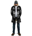 Satanic Tribal 3D All Over Printed Hooded Coat MP180303-Apparel-MP-Coat-S-Vibe Cosy™