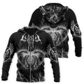 Satanic Tribal 3D All Over Printed Hoodie Shirts For Men And Women MP180303-Apparel-MP-Zip Hoodie-S-Vibe Cosy™