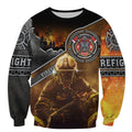 Brave Firefighter 3D All Over Printed Hoodie Shirt MP200304 - Amaze Style™-