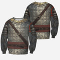 3D All Over Printed Chainmail Knight Medieval Armor Tops MP250201 - Amaze Style™-Apparel