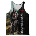 KNIGHT TEMPLAR 3D ALL OVER PRINTED SHIRTS MP920-Apparel-MP-Tank Top-S-Vibe Cosy™