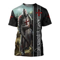 KNIGHT TEMPLAR 3D ALL OVER PRINTED SHIRTS MP920-Apparel-MP-T-Shirt-S-Vibe Cosy™