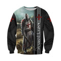 KNIGHT TEMPLAR 3D ALL OVER PRINTED SHIRTS MP920-Apparel-MP-Sweatshirts-S-Vibe Cosy™