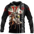 KNIGHT TEMPLAR 3D ALL OVER PRINTED SHIRTS MP922-Apparel-MP-Zipped Hoodie-S-Vibe Cosy™