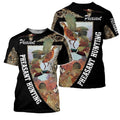 Pheasant Hunting 3D All Over Printed Shirts For Men And Women MP984 - Amaze Style™-Apparel