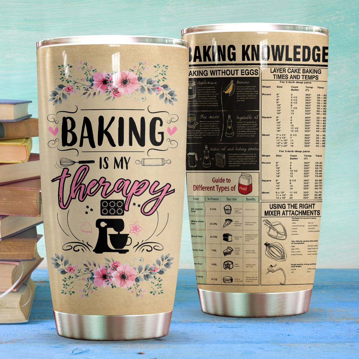 Baking Knowledge Tumbler Cup Premium MPT15 - Amaze Style™-Tumbler
