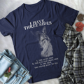 Wolf T-shirt Wolf Quote Three Rules For Men And Women TH