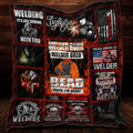 Premium Welder Born Welder Bred Quilt MEI