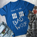 Bad Wolf Public Call Box Fashion T-shirt TH