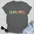 Grandpa Fishing Personalized T-shirt Fahter's Day