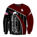 Veteran Honor the fallen Coming Home under a Flag Soldier 3D shirts for men and women