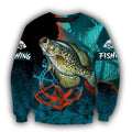 Crappie on the helm 3D all over printing shirts for men and women TR110100 - Amaze Style™-Apparel