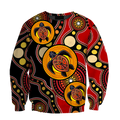 Aboriginal Australia Indigenous Turtles Painting Art shirts for men and women